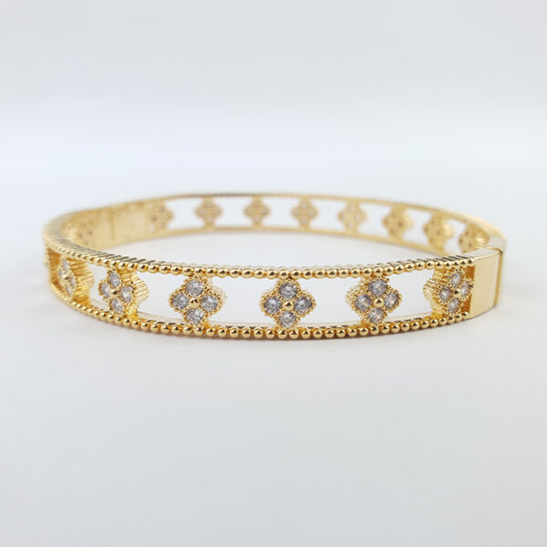 Bracelete Flores e Zircônias Beatriz
