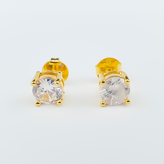 Brinco Cristal 8mm