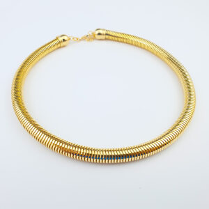 Colar Choker Melissa Escamado Dourado