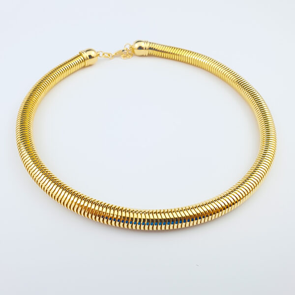 Colar Choker Melissa Escamado Dourado