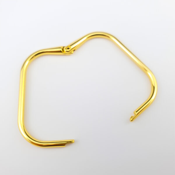 Bracelete Brenda Quadrado Dourado - Imagem 4
