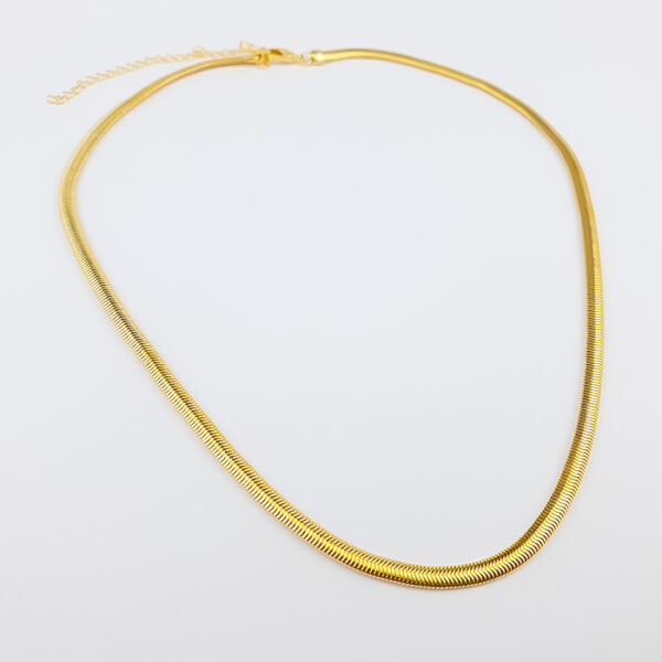 Colar Juliana Escamado Dourado - Imagem 3