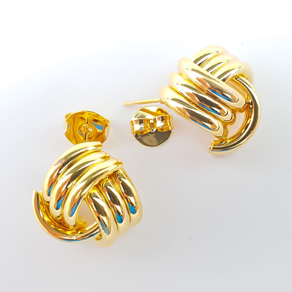 Brinco Nó Dourado - Imagem 3