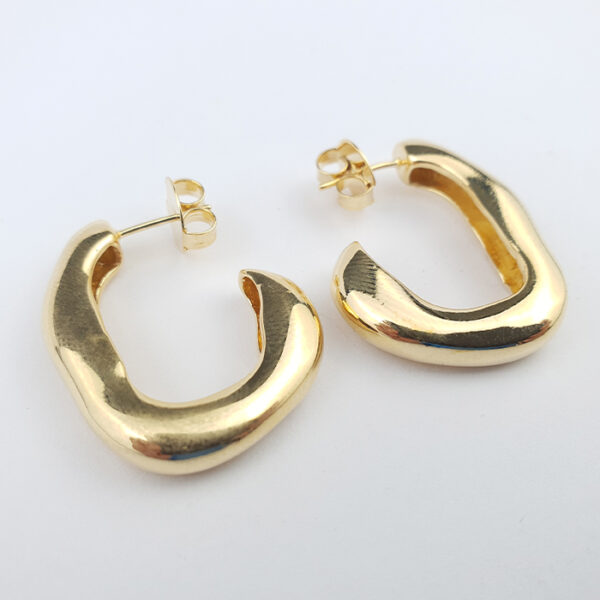 Brinco Argola Irregular Helena - Imagem 2