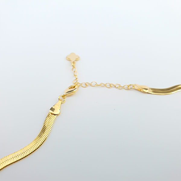 Conjunto Colar e Pulseira Trevo da Sorte - Imagem 6