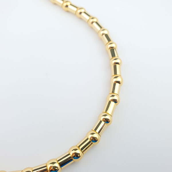 Colar Choker Elos Dourados - Imagem 3