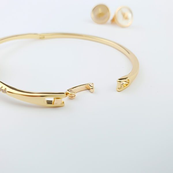 Conjunto Estrela Guia Dourado e Madrepérola - Imagem 5