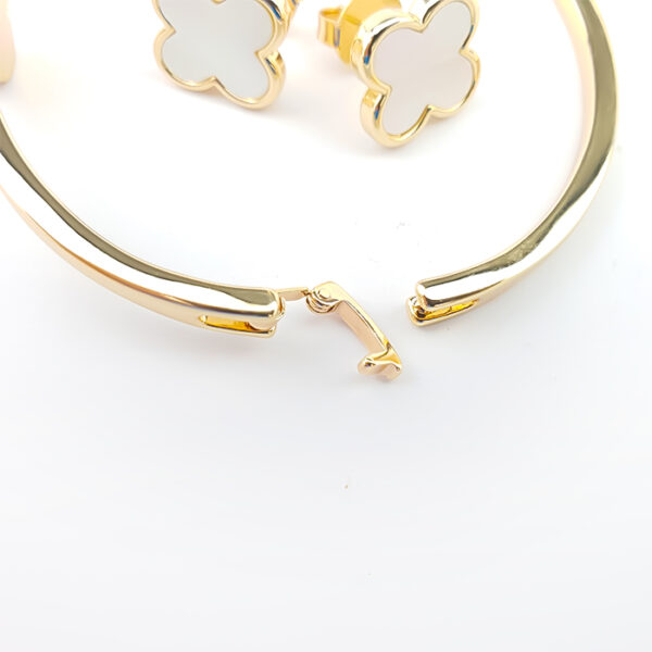 Conjunto Julia Trevo Dourado - Imagem 4