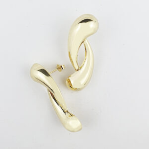 Brindo Marcela 2 Gotas com Banho de Ouro 18k