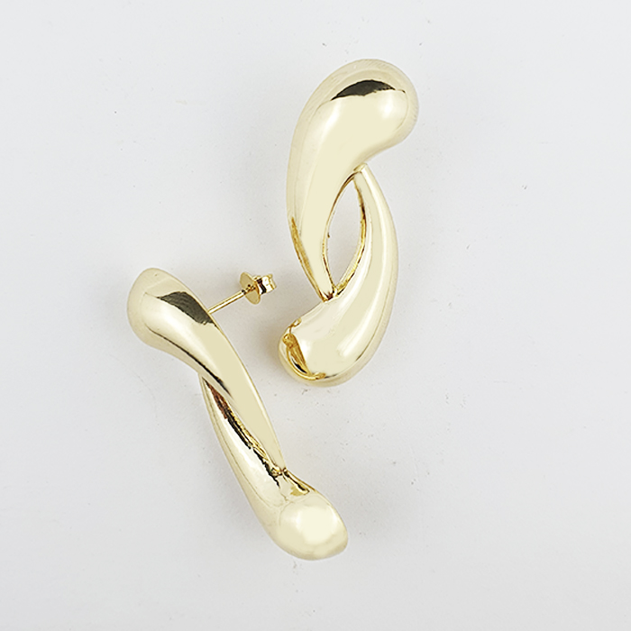 Brindo Marcela 2 Gotas com Banho de Ouro 18k