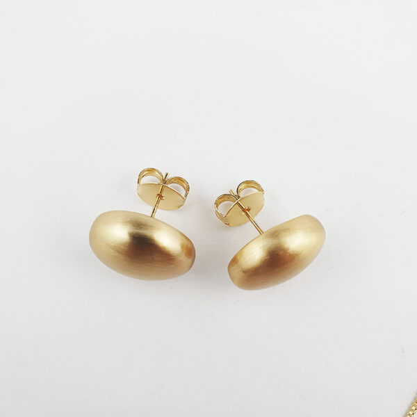 Conjunto Mariana Ouro Fosco e Zircônias - Imagem 5